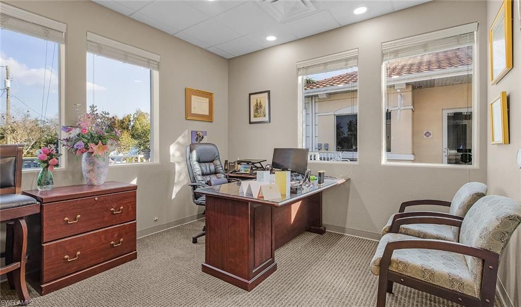 Home Office, Interior, Recessed Lighting