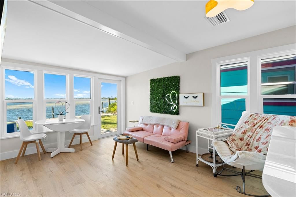 Interior, Living room, Water, Wood Texture Flooring