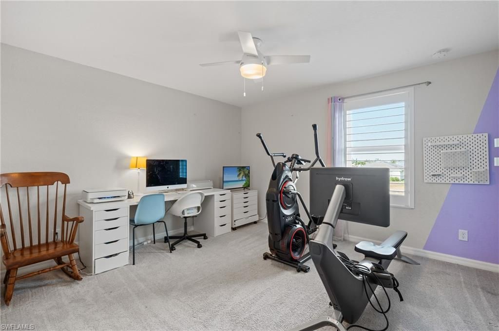 Fitness Equipment, Home Office, Interior