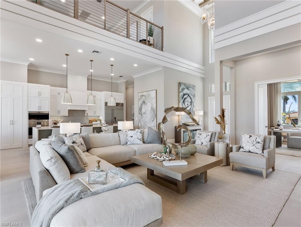 Interior, Kitchen, Living room, Pendant Lights, Recessed Lighting, Stainless Steel Appliances