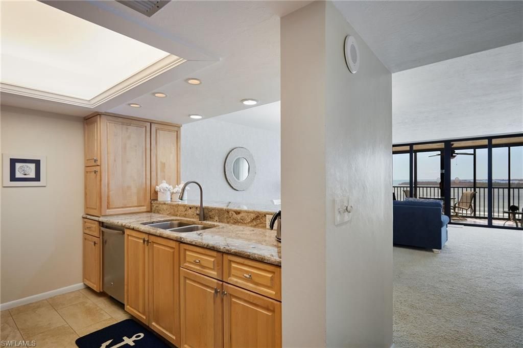 Interior, Kitchen, Living room, Recessed Lighting