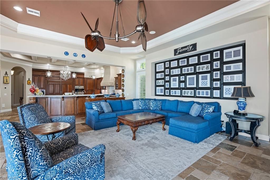 Interior, Kitchen, Living room, Pendant Lights, Recessed Lighting