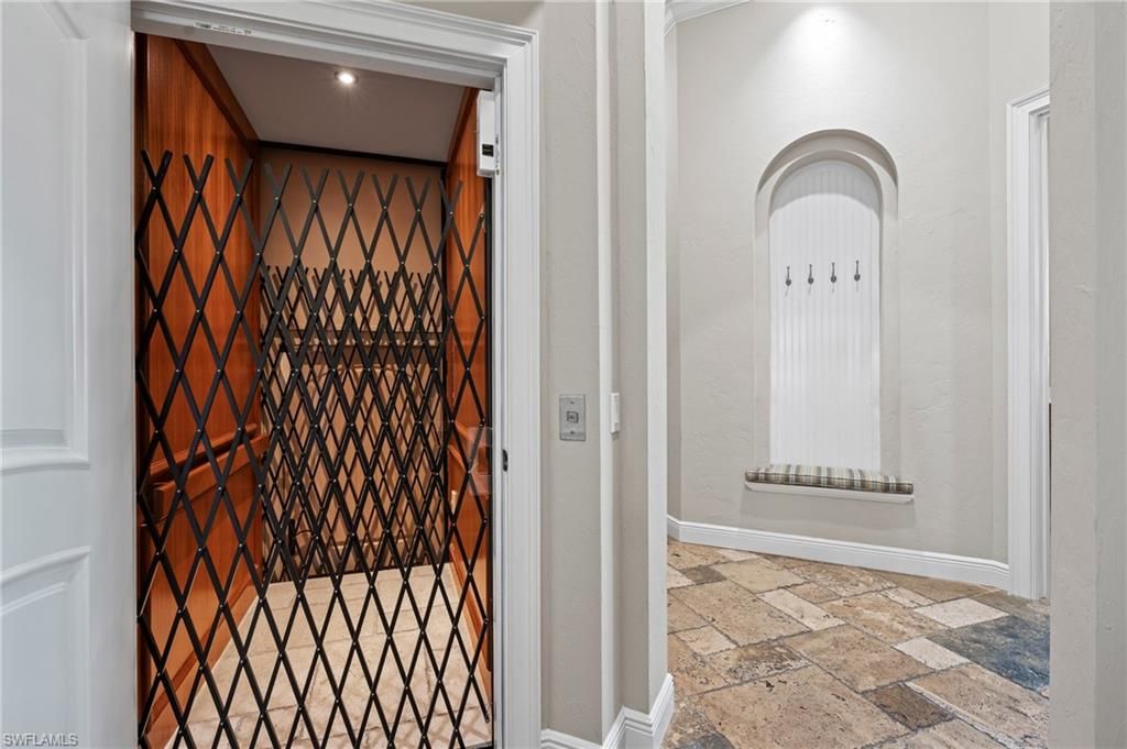 Elevator, Interior, Recessed Lighting