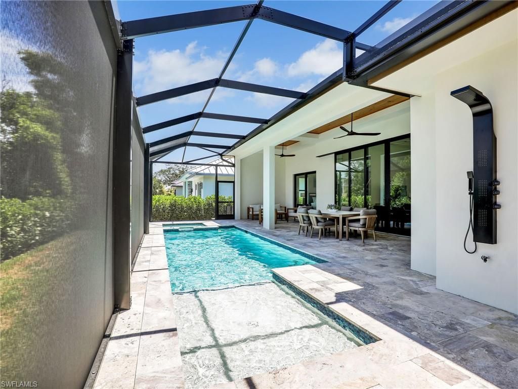 Dining room, Glass Ceilings, Interior, Pool, Sun Room