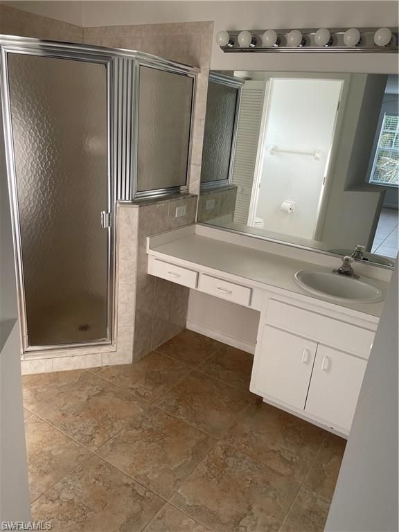Bathroom, Dual Sink Vanities, Glass Shower, Interior