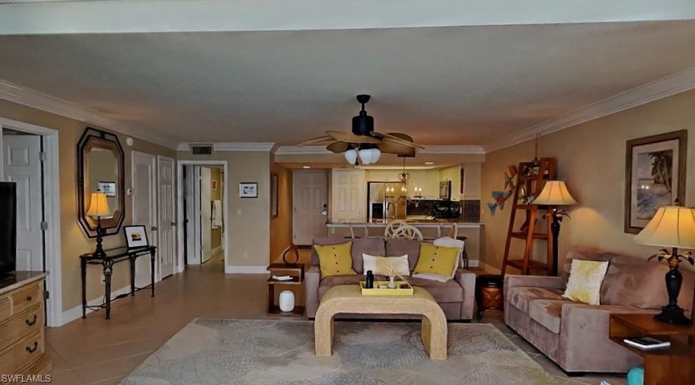 Interior, Kitchen, Living room, Recessed Lighting