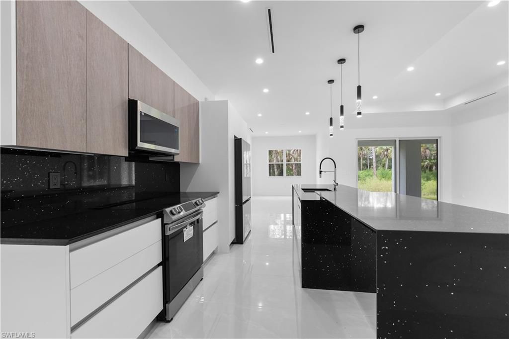 Interior, Kitchen, Pendant Lights, Recessed Lighting