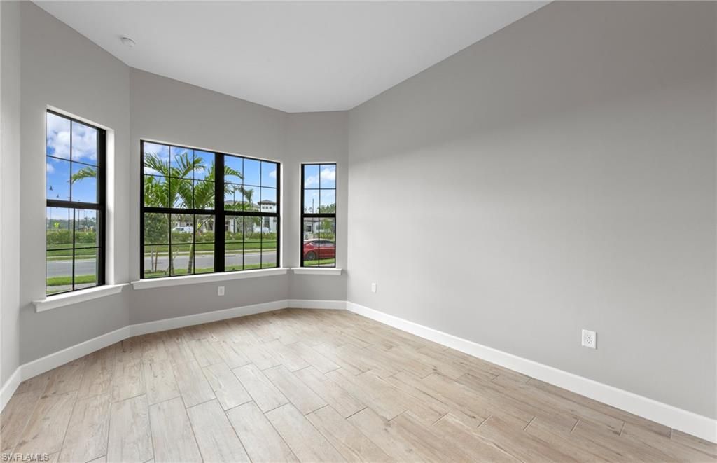 Empty room, Interior, Wood Texture Flooring