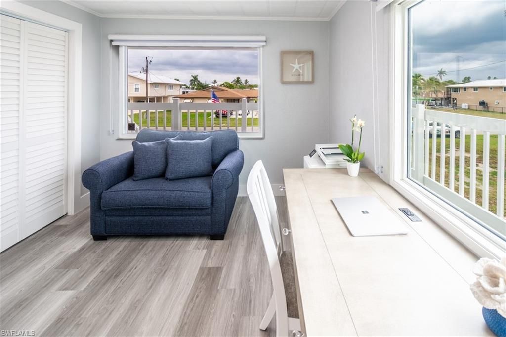 Home Office, Interior, Wood Texture Flooring