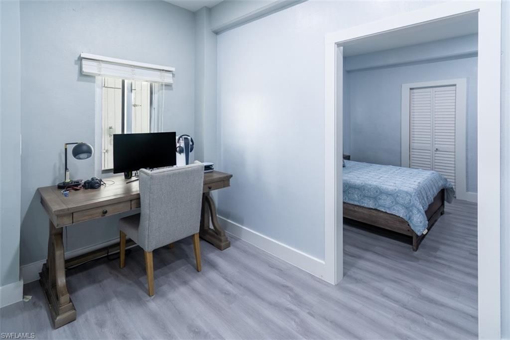 Bedroom, Home Office, Interior, Wood Texture Flooring