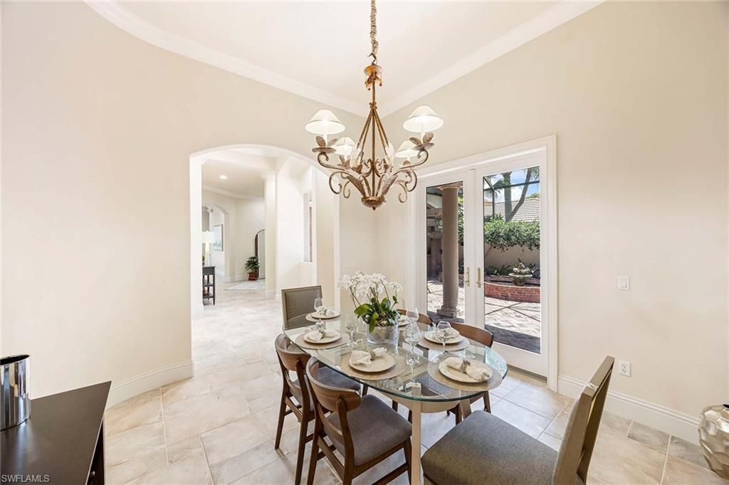Chandelier, Dining room, Interior, Recessed Lighting