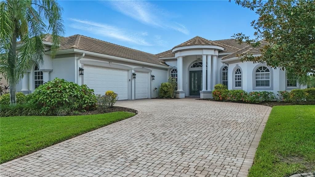 Attached, Backyard, Exterior, Facade, Mediterranean