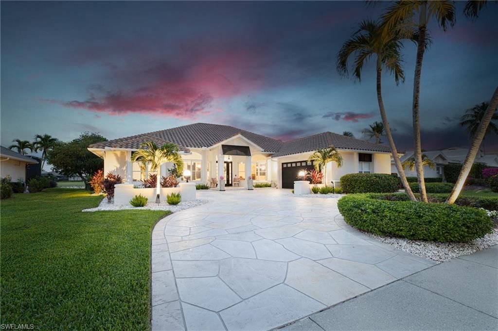 Backyard, Exterior, Facade, Spanish Mediterranean