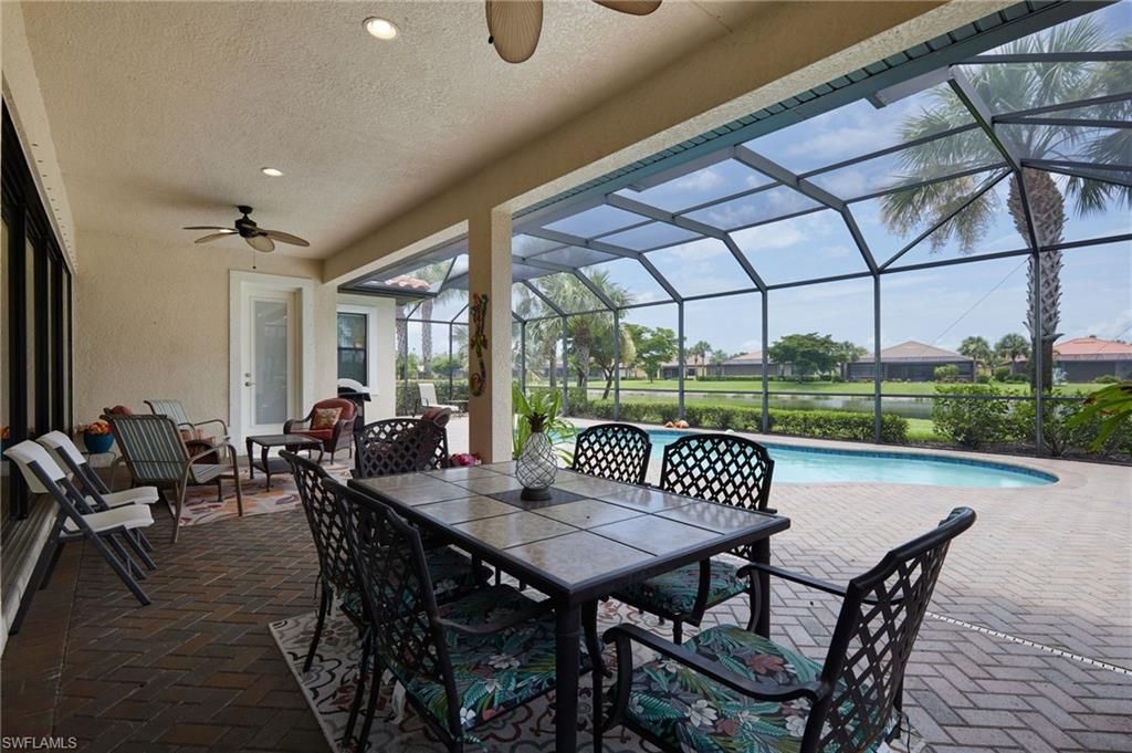Dining room, Glass Ceilings, Interior, Pool, Recessed Lighting, Sun Room