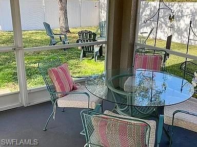 Dining room, Interior, Sun Room