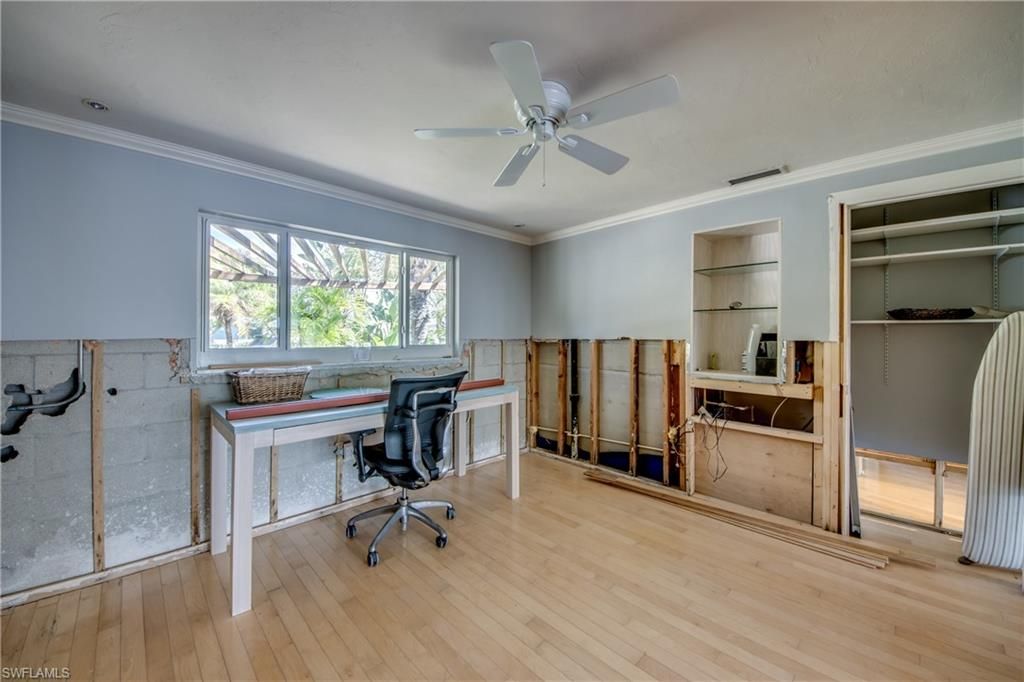 Home Office, Interior, Wood Texture Flooring