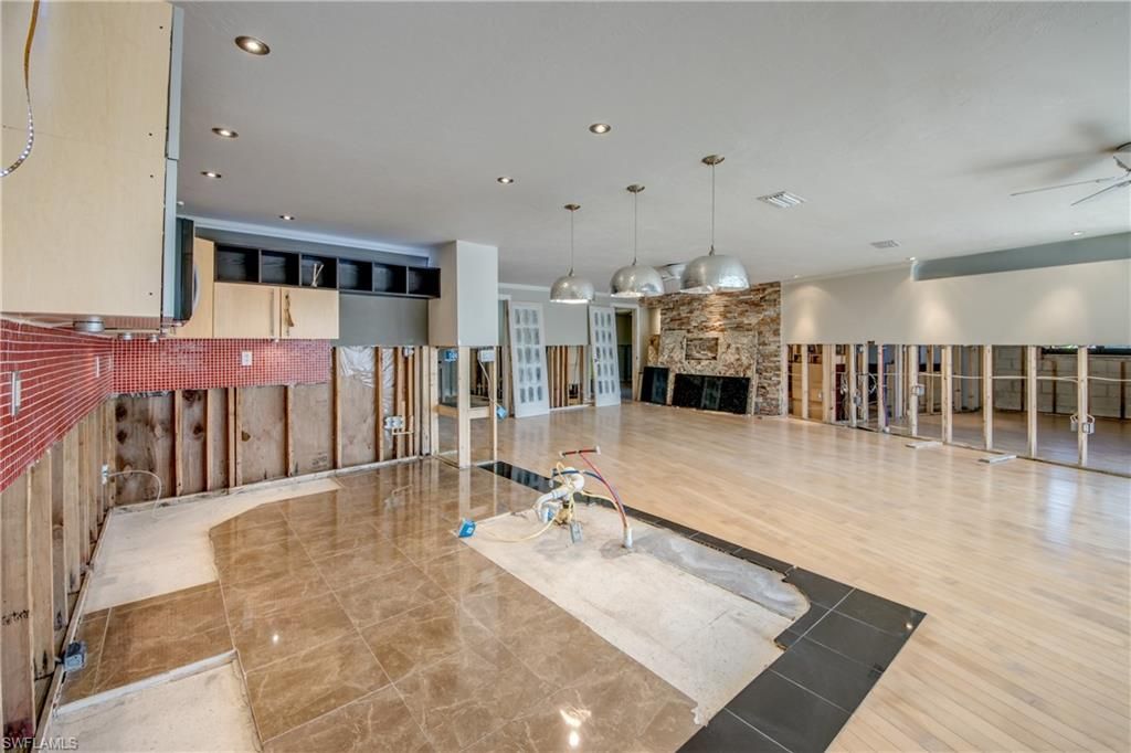 Fireplace, Interior, Pendant Lights, Recessed Lighting