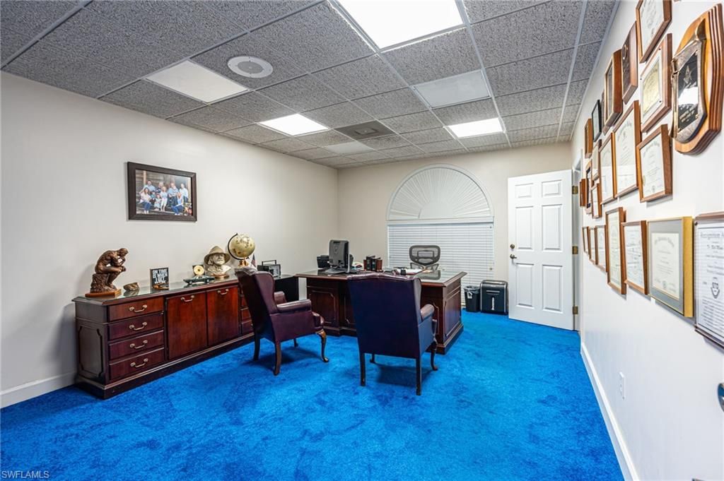 Home Office, Interior, Recessed Lighting