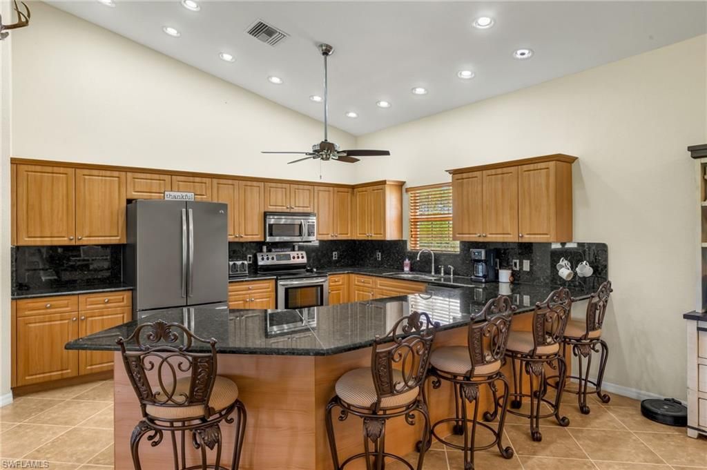 Interior, Kitchen, Recessed Lighting, Stainless Steel Appliances