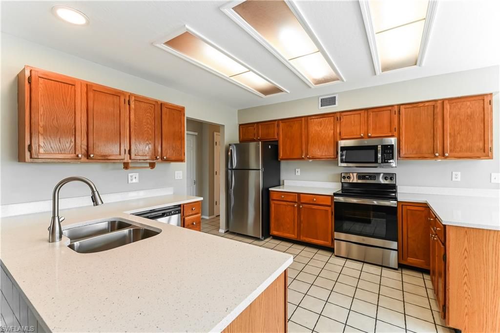 Interior, Kitchen, Recessed Lighting, Stainless Steel Appliances