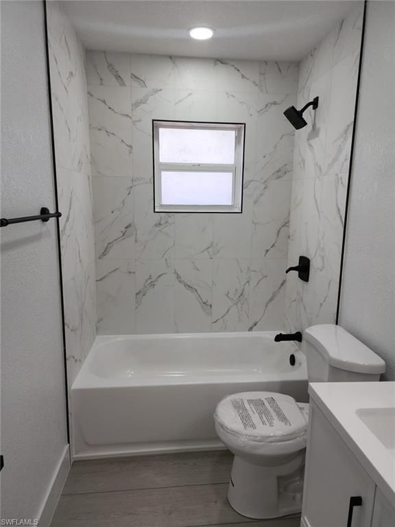 Bathroom, Interior, Marble Walls, Recessed Lighting