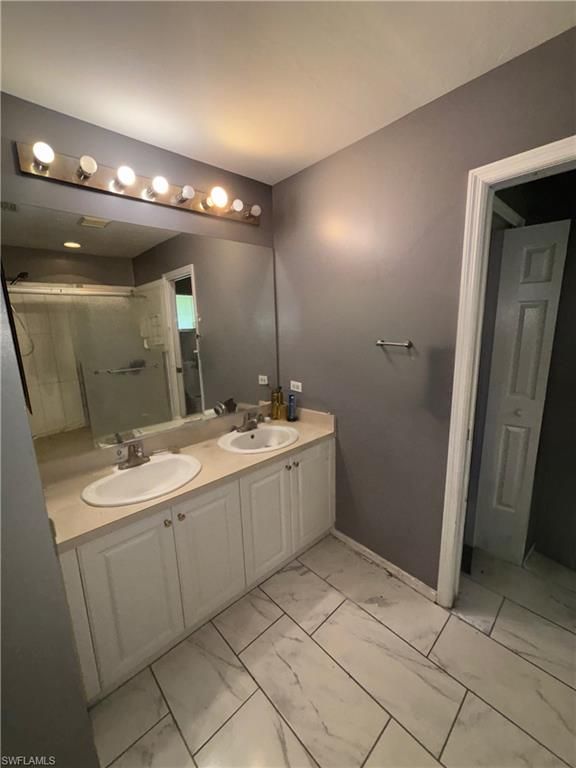 Bathroom, Dual Sink Vanities, Interior, Marble