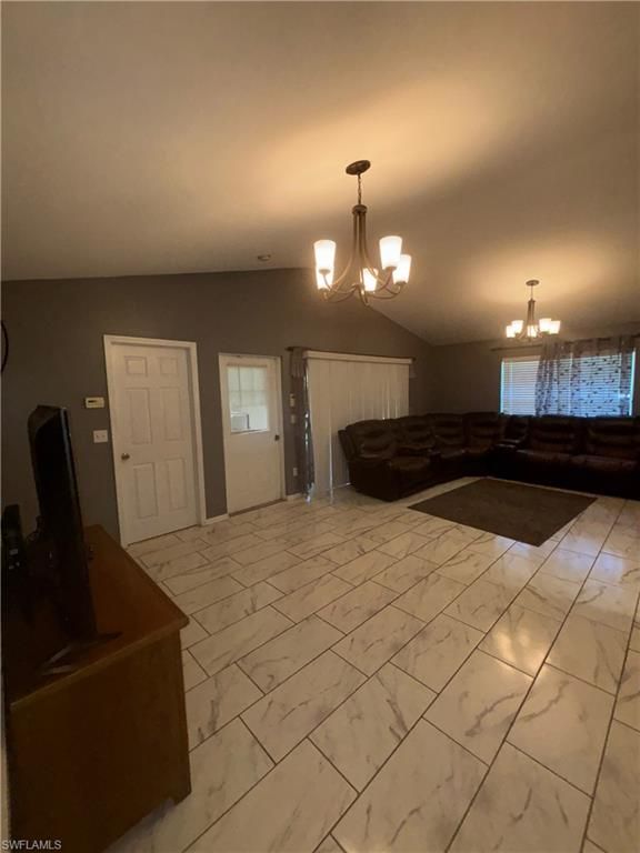 Chandelier, Empty room, Interior, Marble