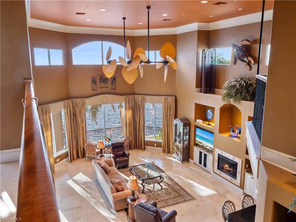 Fireplace, Interior, Living room, Pendant Lights, Recessed Lighting
