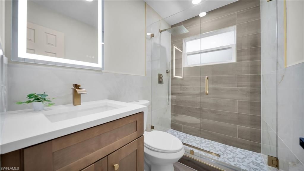 Bathroom, Glass Shower, Interior