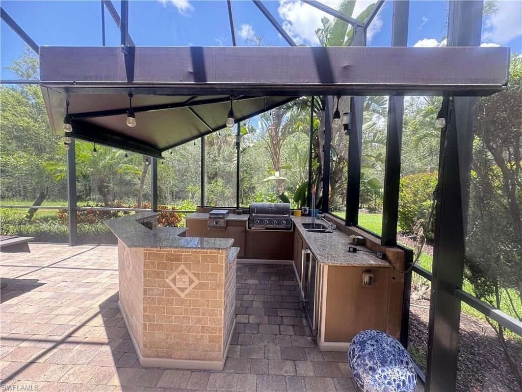 Exterior, Outdoor Kitchen, Sun Room