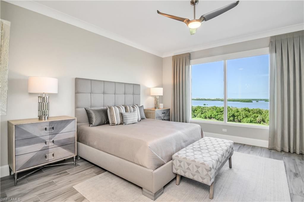 Bedroom, Interior, Water, Wood Texture Flooring
