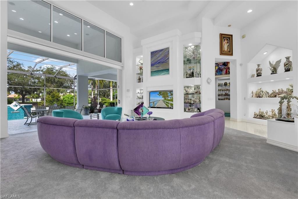 Glass Ceilings, Interior, Living room, Recessed Lighting, Sun Room