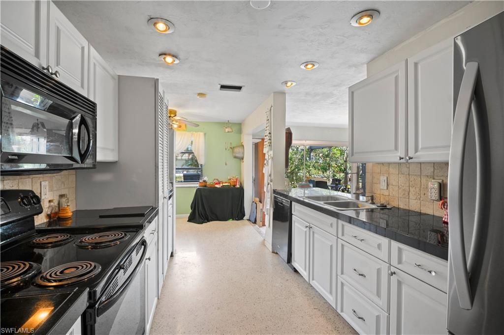 Interior, Kitchen, Recessed Lighting, Tile Countertops