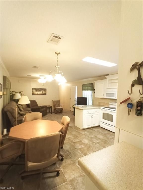 Dining room, Interior, Kitchen, Living room, Pendant Lights