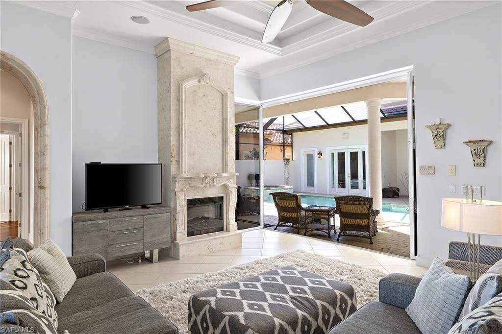 Fireplace, Interior, Living room
