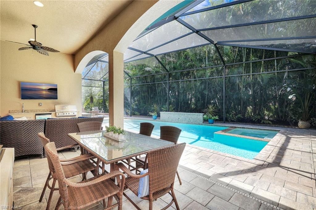 Dining room, Glass Ceilings, Interior, Pool, Sun Room