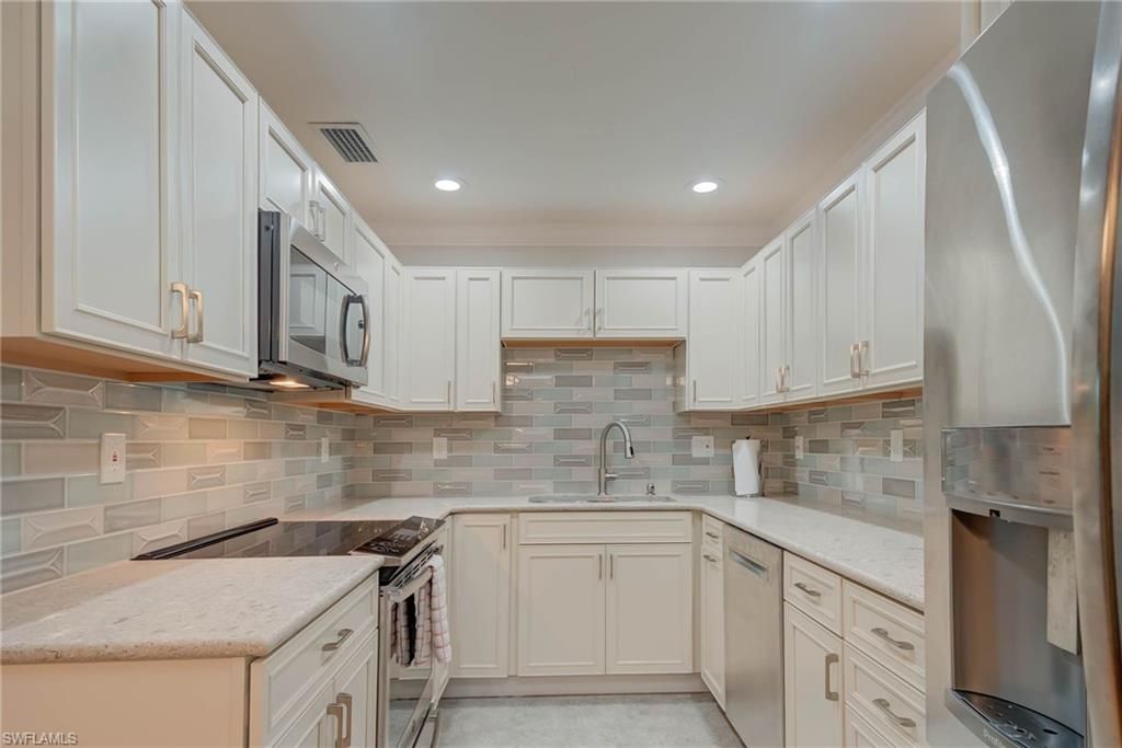 Interior, Kitchen, Recessed Lighting, Stainless Steel Appliances