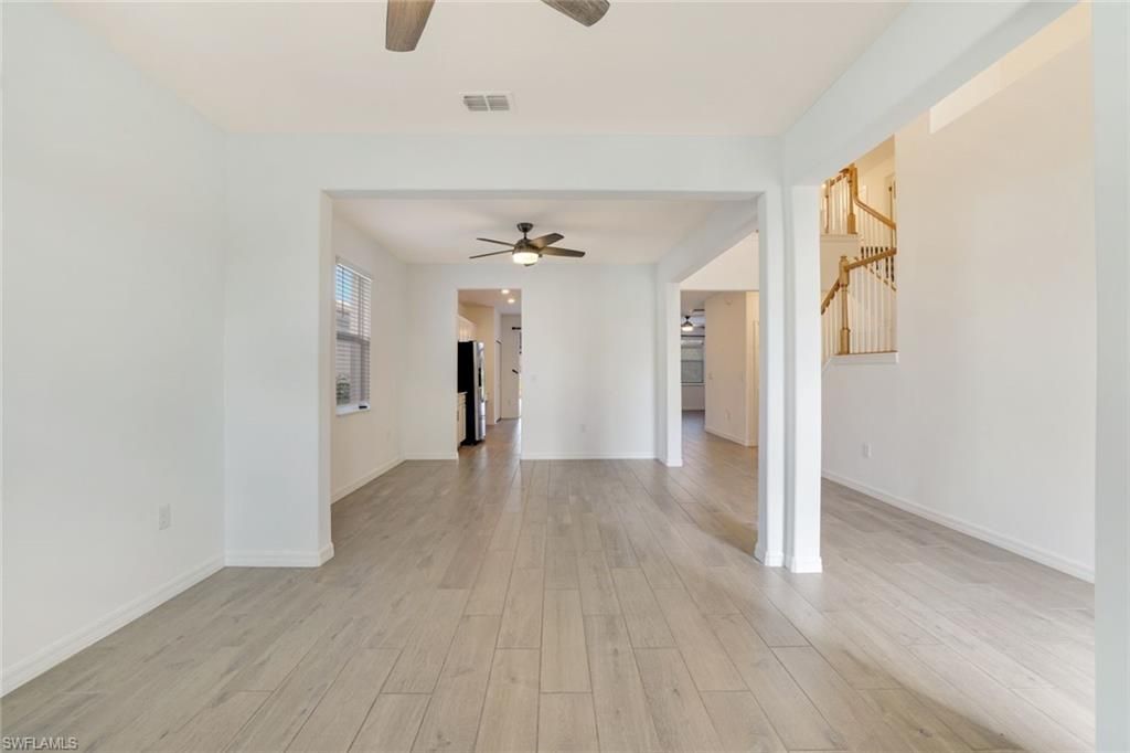 Empty room, Interior, Wood Texture Flooring