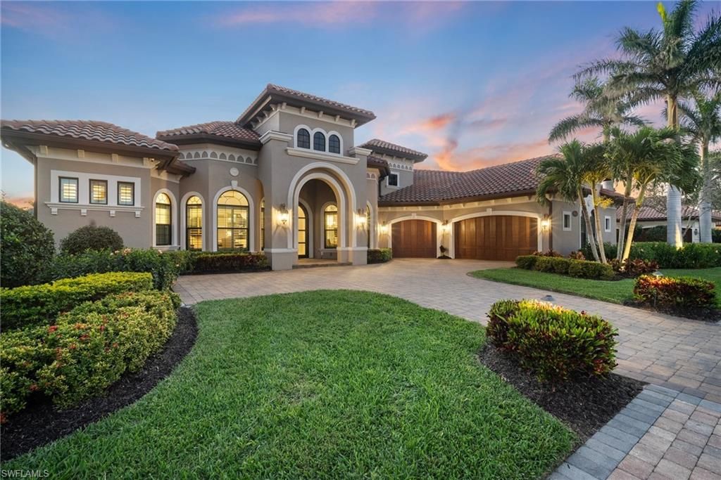 Attached, Backyard, Exterior, Facade, Mediterranean