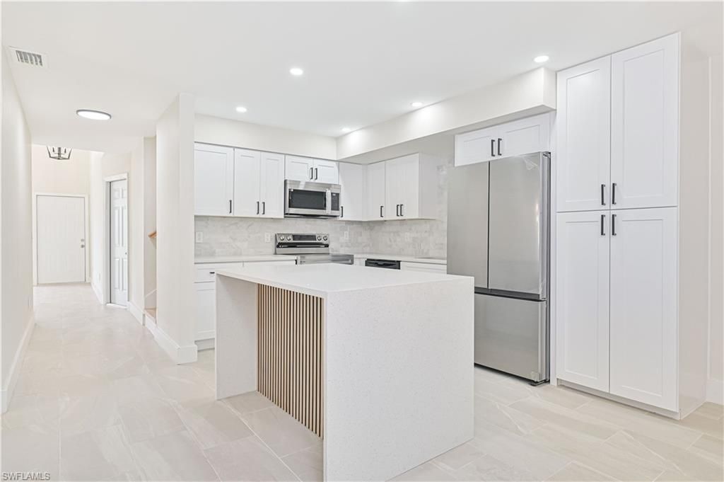 Interior, Kitchen, Recessed Lighting, Stainless Steel Appliances