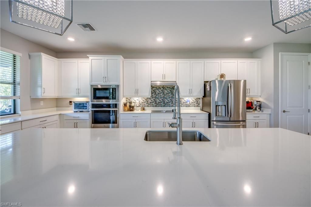 Interior, Kitchen, Recessed Lighting, Stainless Steel Appliances