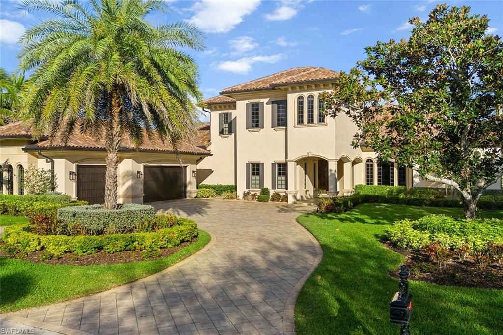 Attached, Backyard, Exterior, Facade, Mediterranean