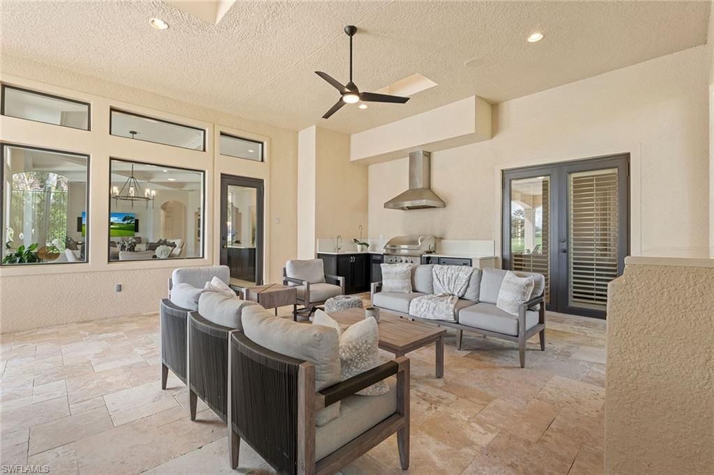 Interior, Kitchen, Living room, Recessed Lighting