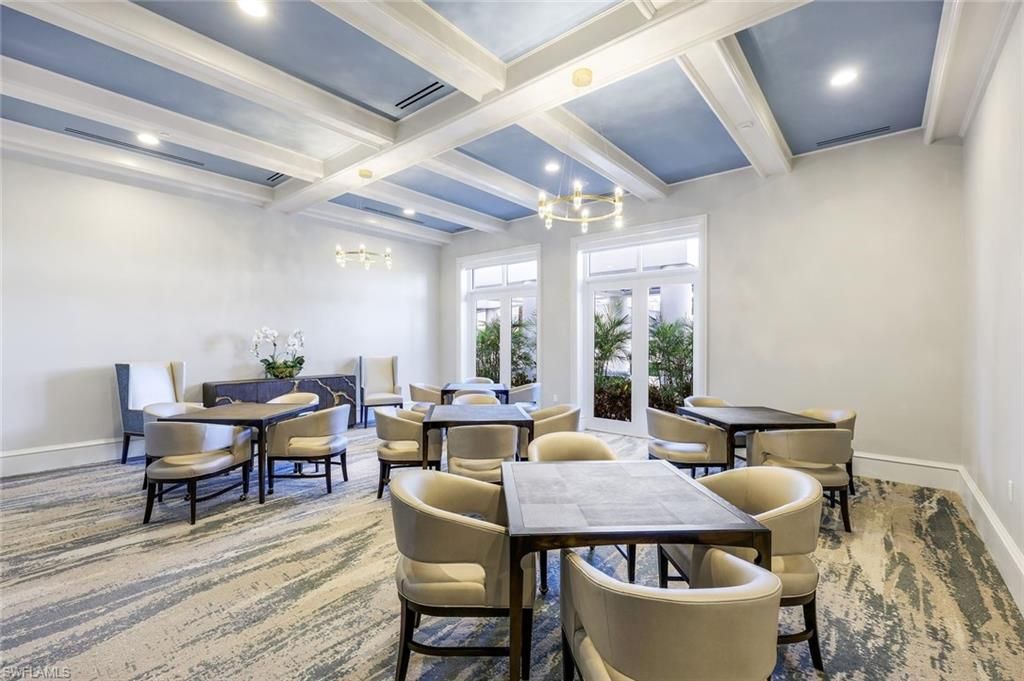 Dining room, Interior, Recessed Lighting