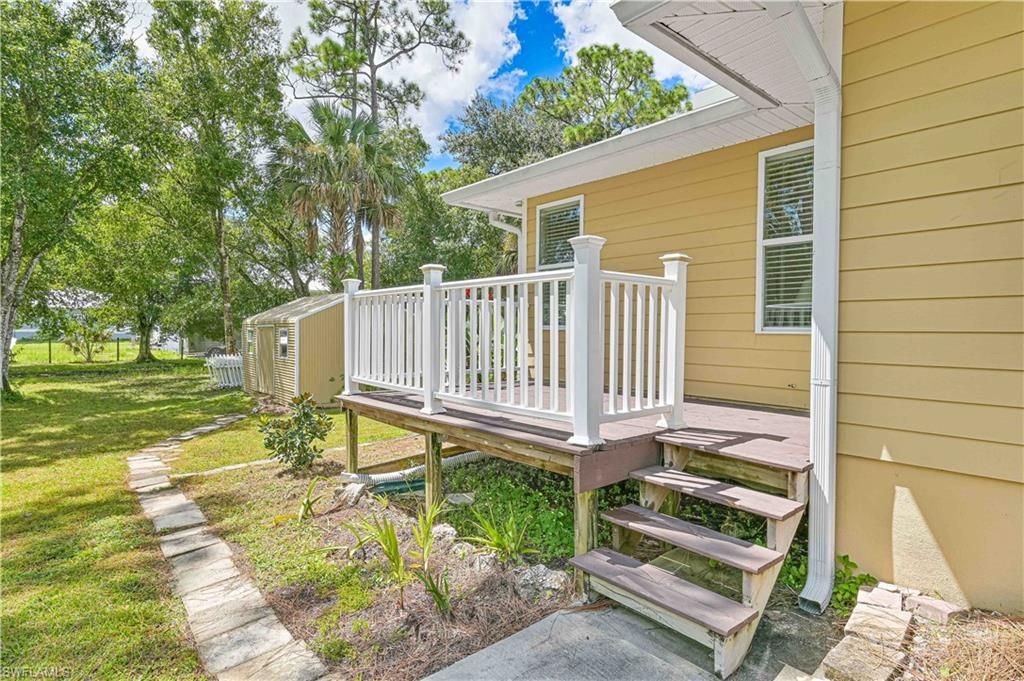 Backyard, Exterior