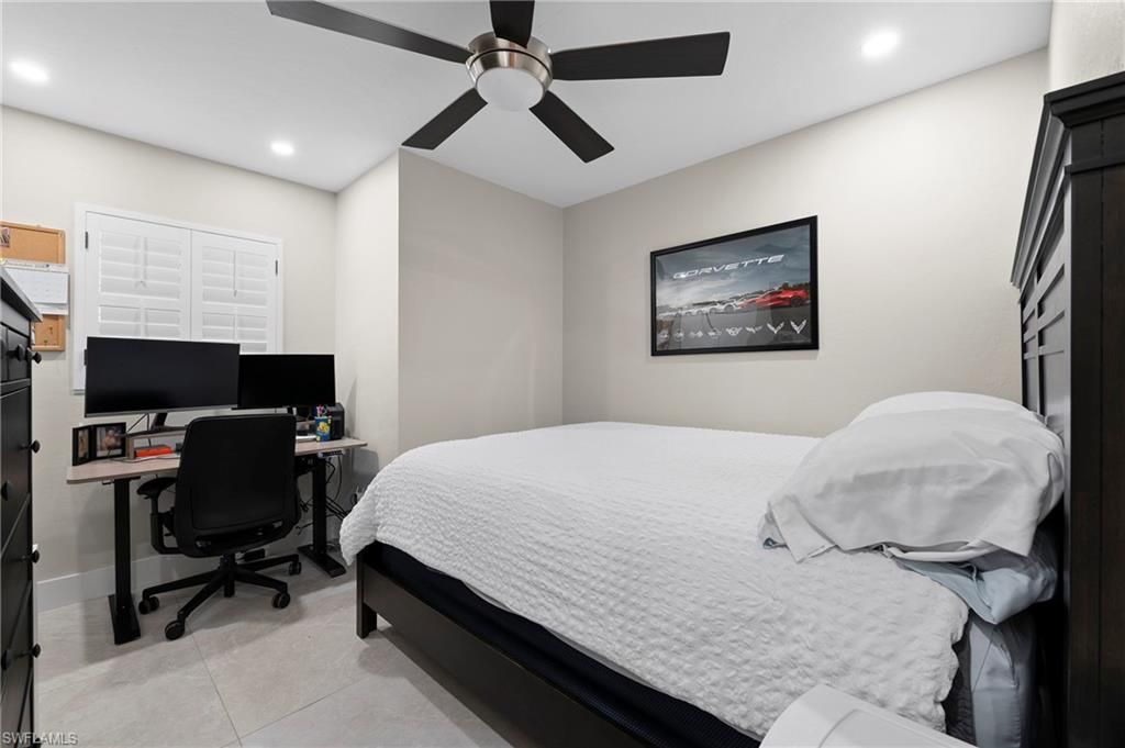 Bedroom, Home Office, Interior, Recessed Lighting