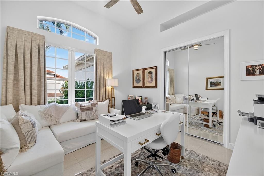 Home Office, Interior, Living room