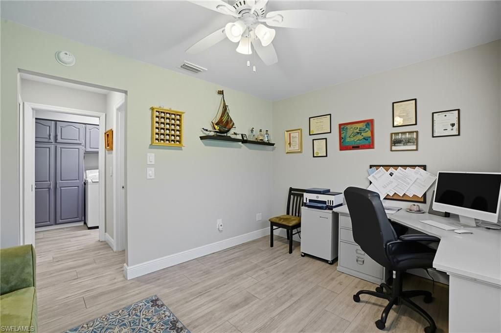 Home Office, Interior, Wood Texture Flooring
