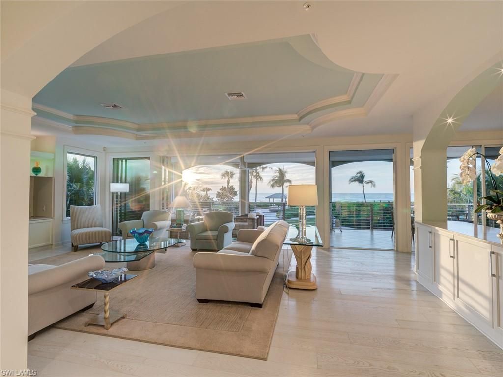 Interior, Living room, Recessed Lighting, Water, Wood Texture Flooring