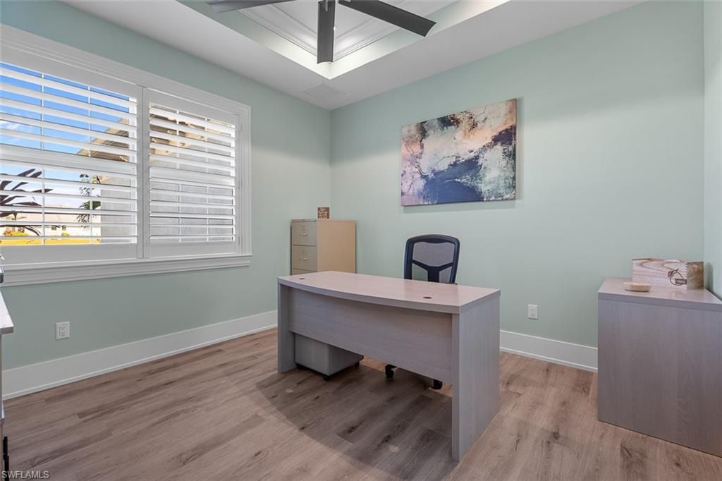 Home Office, Interior, Wood Texture Flooring
